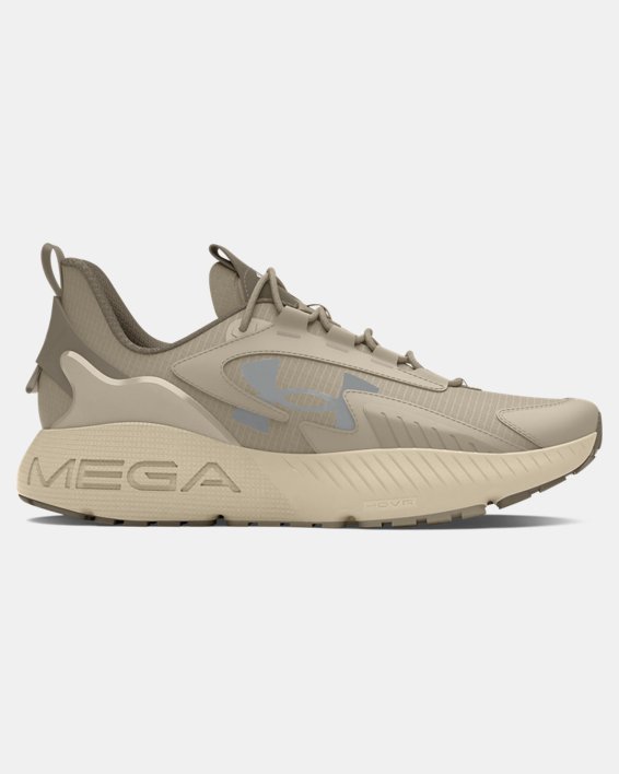 Unisex UA HOVR™ Mega 2 MVMNT Sportstyle Shoes in Brown image number 0